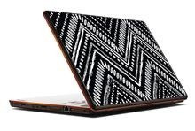 Naklejka na laptopa - Zygzaki 0277